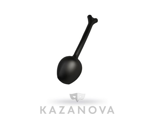 Шарик вагинальный Mystim Mono Unplain Jane Geisha Balls с электростимуляцией черный
